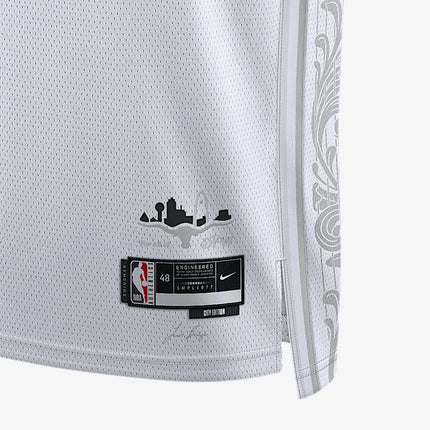 Nike Official Genuine Autumn New Men's Breathable Sport V-Neck Basketball Jersey FQ4339-100