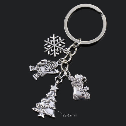 Fashion Animal Women Keychain Car Moon Cat Dog Love Heart Key Chain Friends Gift Jewelry Bag Pendant Wing Evil Eye Angel Turtles
