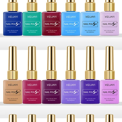 Colored Square Bottle Nail Varnish Gel 60 Colors Gloss Matte Ice-clear Nail Polish Fruit Green Nail Art Soak Off UV Gel Lacquer