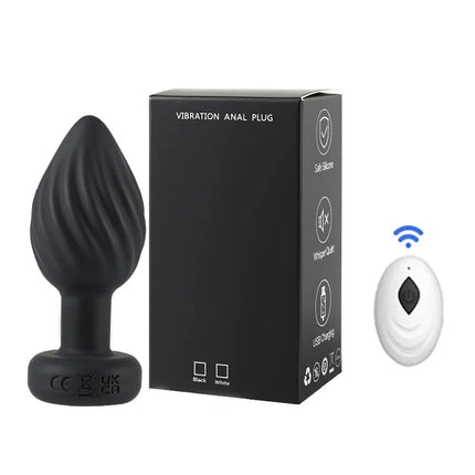 Vibrating Anal Vibrator for Man 10 Vibration Wireless Control Butt Plug Sex Toys for Couple Prostate Massager Adult Gay Products