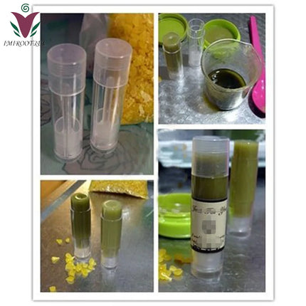 100Pcs Empty Lip Gloss Tubes 5ml 5g 6 Colors Cosmetic Containers Lipstick Jars Balm Tube Travel Bottles Makeup Tools DIY Tubes