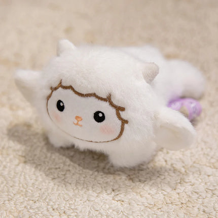 Magnetic Refrigerator Sticker Doll Cute Animal Plush Toy Sheep Fox Lobster Cat Tortoise Rabbit Fox Horse Stuffed Toy Home Decor