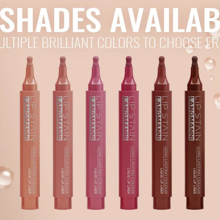 Gourd Nib Liquid Lipliner Pen Matte Waterproof Plumping Stain Quick-dry Lipstick Natural Lip Liner Marker Outline Contour Makeup