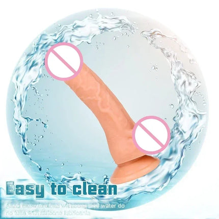 Wear Strap on Realistic Dildo for Women Lesbian Sexual Games Sex Toys Product Adult Penis Exerciser Female Vagina Massage Dildo