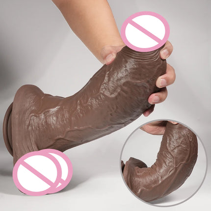 Huge Thick Dildo for Women G-Spot Realistic Dildo Masturbator Big Dick Vibrator Anal Penis Dildo Adult Sex Toy Supplies