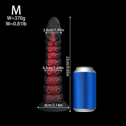 New Tentacle Anal Plug Mixed Color Alien Dildo Soft Huge Butt Plug Suction Cup Anal Toys Vaginal Anal Dilator Sex Toys Women Men