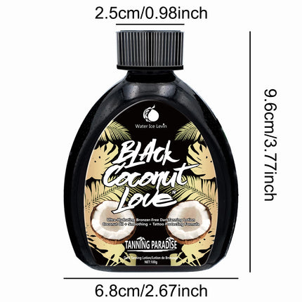 Tanning Lotion - Rich in Ceramide, Glycerin, Mineral Oil, and Collagen, It Moisturizes the Skin and Allows You to Achieve a Coppery and Deep Brown Color