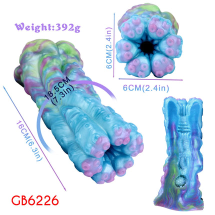 GEEBA safer sex products Male Masturbator Silicone Alien Monster Penis Sleeve Adult Sex Toy for Men Fantasy Pocket Pussy Stroker
