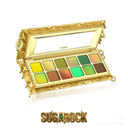 Sugarock 12 Colors Eyeshadow Palette Shimmer Matte Eyeshadow Makeup Cosmetics