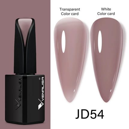 Venalisa15ML Silky Matte TPO FREE Topcoat No Cleaning Nail Lacquer Full Coverage Long Lasting Gorgeous Color Nail Varnish