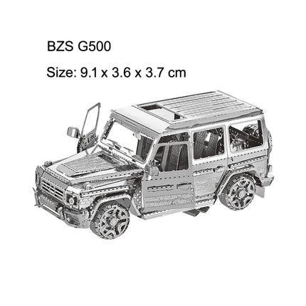 3D Metal Puzzle EF510 Train Vintage Car Mountain Bike Motorcycle model KITS Assemble Jigsaw DIY Puzzle Gift Toys For Children