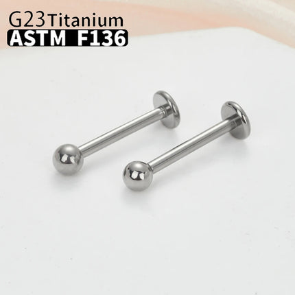 Wholesale G23 Titanium 10PCS Labret Lip Stud Piercing Eyebrow Body Jewelry Nose Ring C rod  For Women Septum Piercing