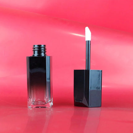 10/20/30/50PCS 5ML Empty Gradient Black Lip Gloss Tubes Cosmetic Lip Balm Cute Bottle Bulk DIY Liquid Lipstick Lip gloss Tube