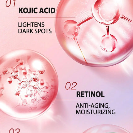 Kojic Acid Cream Remove Pigment Melanin Whitening Remove Dark Spots Cream Nourishing & Resurfacing Fade Skin Care Face Cream