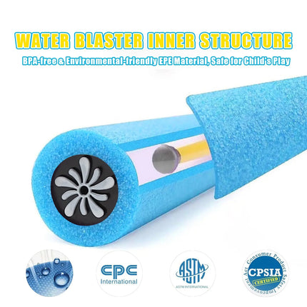 10 Packs Water Gun for Kids Summer Foam Watergun Toys Water Squirter Soaker Blaster Outdoor Swimming Pool Beach Games Toys