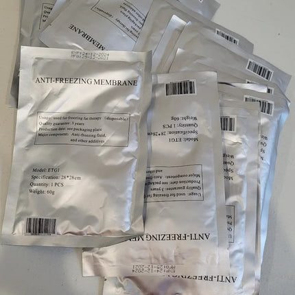 100% Effect Fat Freezing Membrane Anti Freeze Sterile Single Packaged Antifreeze Membrane Body Slimming Fat Cryo Cooling Pad