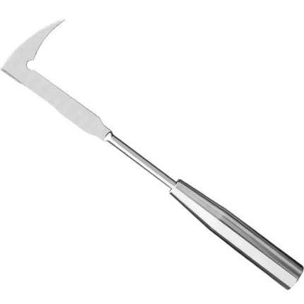 1pc 13.5inch L-shaped Stainless Steel Gap Weeding Tool Garden Hand Tool, For Clearing Weeds On Yard, Patio, Driveway