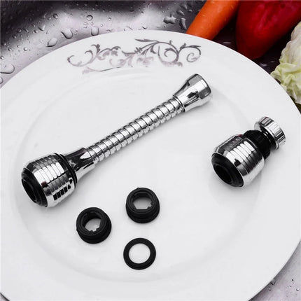 360 Degree Rotating Kitchen Faucet Sprayer Head, Water Saving Faucet Filter , Stainless Steel Universal Adapter Nozzle