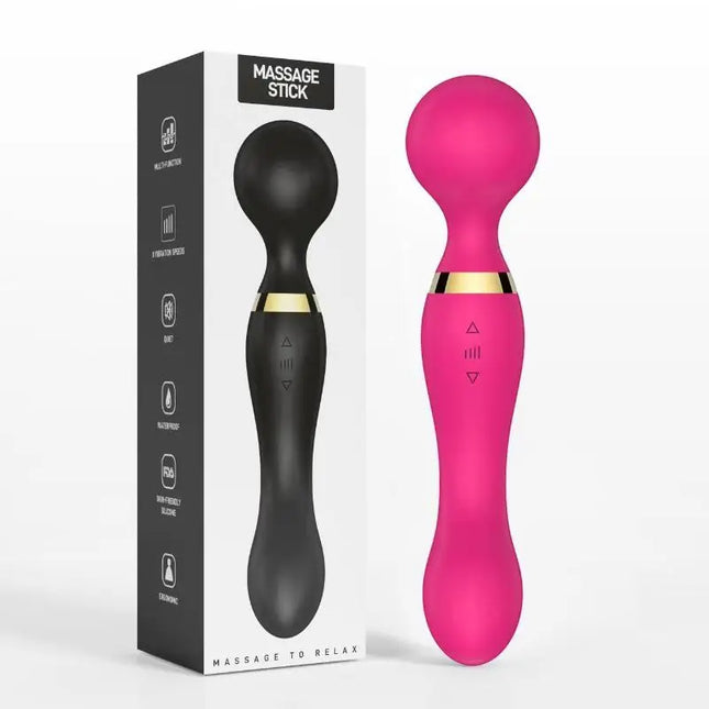 New Vibrator Wand,Adult Sex Toy Wand G Spot Dildo Clit Vibrator Sex Vibrators Clitoris Stimulation with 8 Speeds 20 Patterns