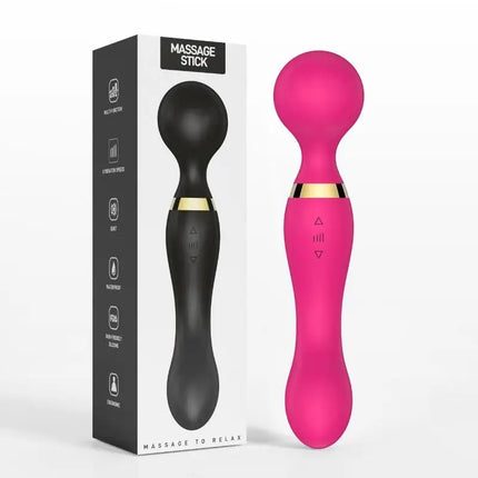 New Vibrator Wand,Adult Sex Toy Wand G Spot Dildo Clit Vibrator Sex Vibrators Clitoris Stimulation with 8 Speeds 20 Patterns