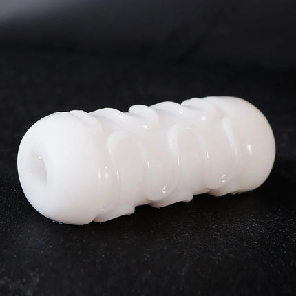 Male Masturbator Cup Penis Trainer with Sucking Ball Realistic Vagina Penis Massage Reusable Masturbator Oral Sex Toys for Men