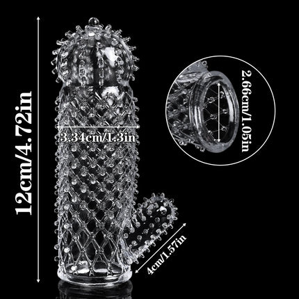 Realistic Penis Extension Cock Sleeve Reusable Silicone Penis Enlarger Delay Condoms For Men Dildo Enhancer Sex Toys