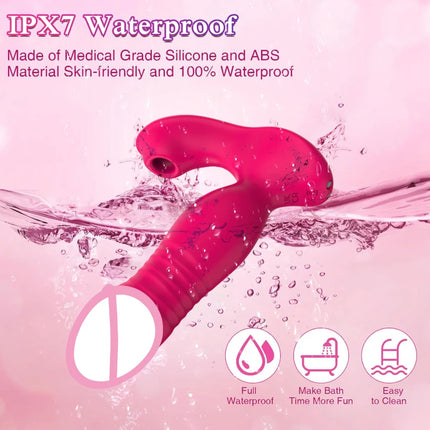 3 in 1 Thrusting Wearable Sucking Dildo Vibrators for Women APP Control Panties Vagina Stimulator 9 Modes Vibrators Sex Toys  18