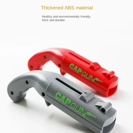 ABS Creative Pistol Bottle Opener Launches Beer Caps Fun Shooting Cap Gun Multifunctional Gadget For Home Bar Kitchen Tool