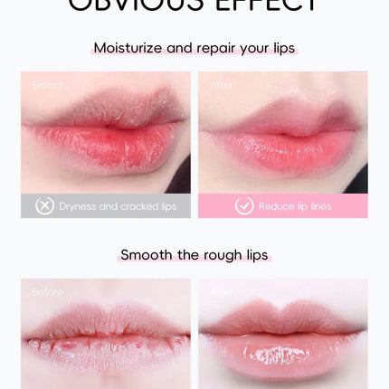 LAIKOU Sakura Lip Mask 8g - Overnight Hydrating Balm, Anti-Aging Plumping & Repair | Smooth Fine Lines, Dryness Treatment