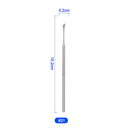 1pcs Tartar Scraper Scaler Plaque Remover Dental Mirror Teeth Pick Spatula Dentist Hygiene Oral Care Kit Tooth Cleaning Tool