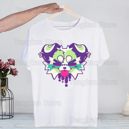 Meme Funny Fur Furry Cute T-Shirt Men Unisex Anime Cartoon Design Men Tee Shirt Homme Summer Tops Short Sleeve Vintage Style