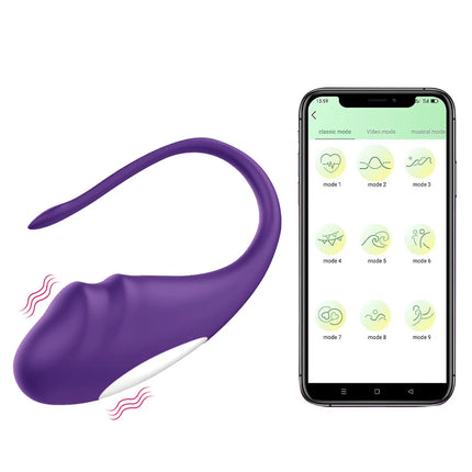 Female Wearable Dildo Vibrator APP Remote Control with 10 Vibration Modes G spot Clitoral Anal Panty Vibrator Sex Toys for Women