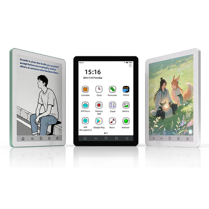 Bigme B6 6'' e-ink ebook reader, 4+64GB, Android 14 OS, with Google Play electronic book, 36-level front light, e-paper ereader