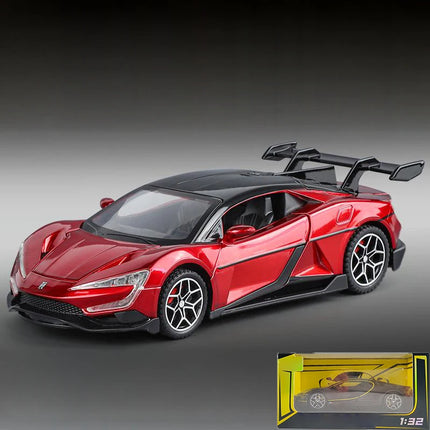 1:32 BYD Look Up U9 Pure Electric Performance Supercar Alloy Diecast Model Car Car Central Control Display Ornaments Decorations