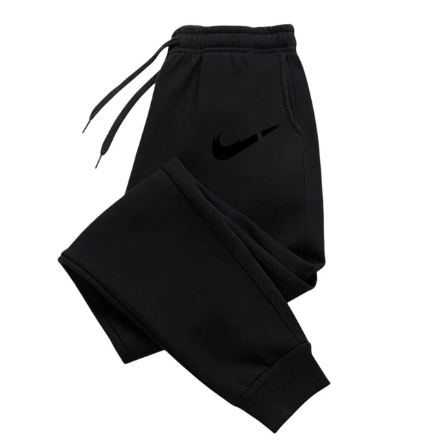 Printed logo pants, men's fashion sport pants, drawstring sport pants, casual loose pants, wholesale sport pants