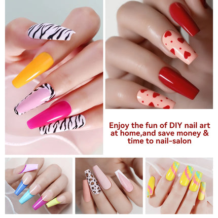 Arte Clavo TPO FREE HEMA FREE Gel Nail Polish UV Multi Use Semi Permanent Soak Off Autumn Winter Nail Art Hybrid Varnish 15ml