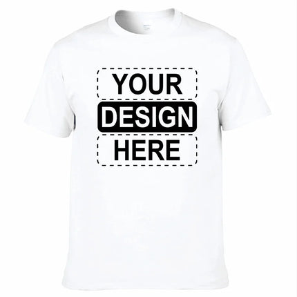 New Customized Printed Leisure T Shirt Harajuku Women Tee DIY Your Like Photo Or Logo T-shirt Fashion Custom Men Tops Tshirt