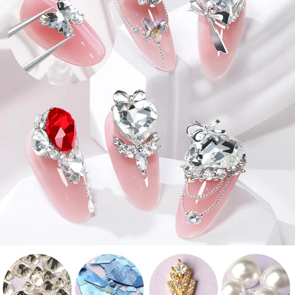 AWStorG 5 in 1 Glue Gel Reinforcement Gel No Wipe Top Coat Nail Art  Soak Off UV Gel Varnish 3D Chrome Design Super Diamond Gel