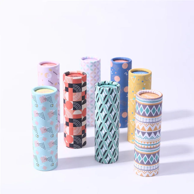 10-100PCS 12.1mm  Paper Lipstick Tube Eco-friendly Kraft Paper Lip Balm Container Lip Cosmetics Makeup Tool Wholesale