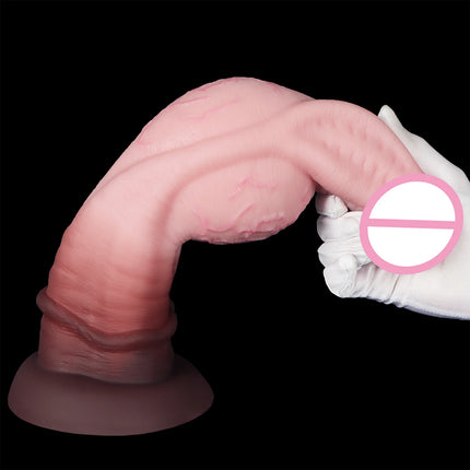 Huge Horse Dildo Thick Anal Plug Realistic Penis Soft Silicone Dick Toy Muscle Dildos Vaginal Massage Dilator Sex Toys Women Men