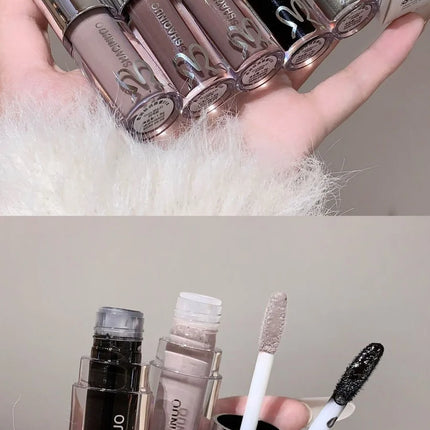 NEW Water Glazed Mirror Lip Gloss Makeup Crystal Nude Jelly Moisturizing Lip Glaze Long Lasting Black Liquid Lipstick Cosmetics