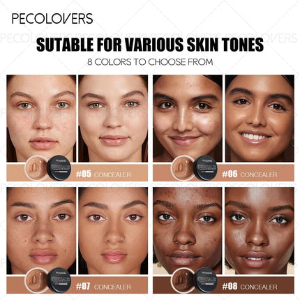 1PC Full Coverage Body Concealer,Eye Concealer,Waterproof Concealer, Matte End, Suitable for All Skin Tones, Hides And Dark Spot