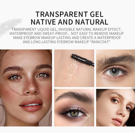 NICEFACE Eyebrow Styling Gel Waterproof Transparent Eyebrow Wax Set Brow Gel For Eyebrow Long-lasting Makeup Eyebrow Sculpt Soap