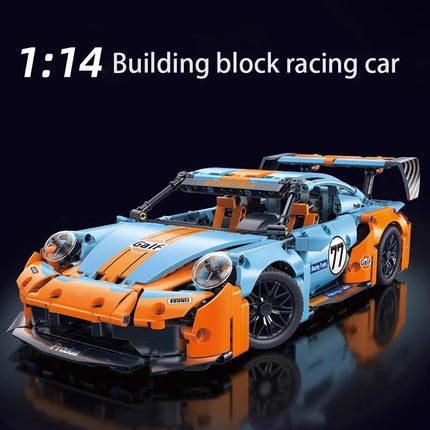 1:14 Building Blocks Car Set Construction Toy,Design Collectable Model Car Building Kit Scale Sport Car for Children Adult Gifts