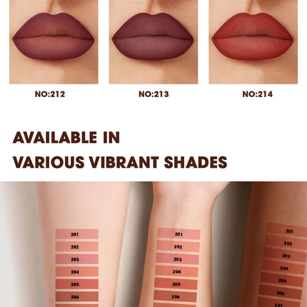 Rozza Waterproof Lip Liner Pencil Set, Weightless Precise Liner with Super Soft Blendable Texture Matte Soft