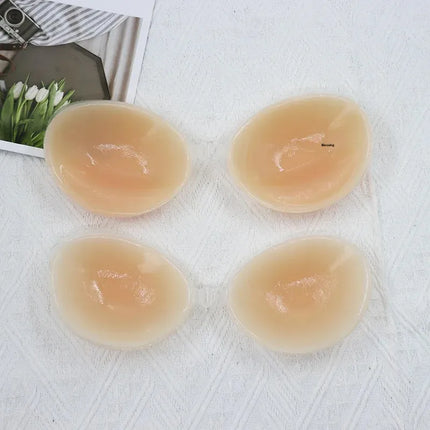 Waterproof Silicone Bra Invisible Strapless Breast Patch Breathable Underwear for Women Comfortable Home Clothes Intimate Wear