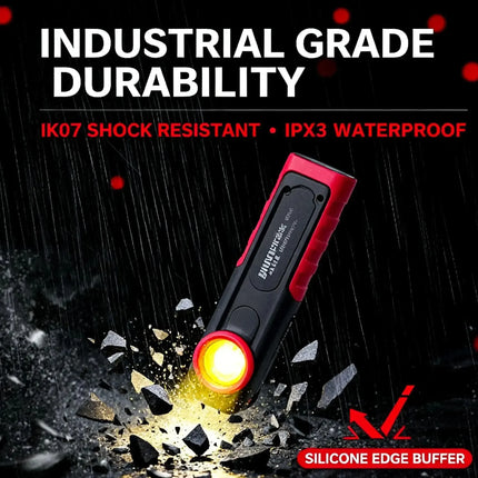 FUNAYA Portable Flashlight Car Detailing Tools Car Paint Finish Lamp Scan Swirl Magnetic Grip Multi Auto Repair Working Lights