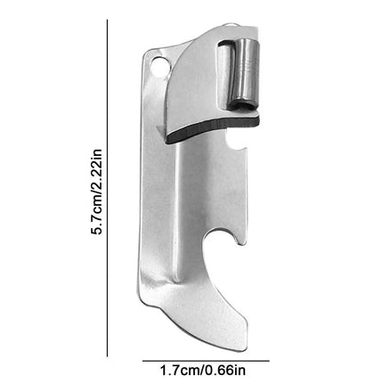 Multifunctional Army Hiking Tool Portable Bottle Tin Tin Bottle Opener Camping Survival Kit For Camping Enthusiasts