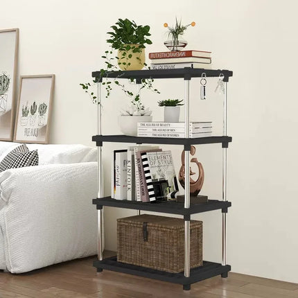 Kitchen storage rack, bedroom floor storage shelf, bathroom living room organizing rack, simple multi-level storage rack