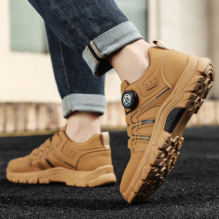 Spring and Autumn Style Driving Business Large Size British Style Comfortable Work Non-Slip Wear-Resistant Casual Shoes Korean Style Trendy Elastic Men's Shoes